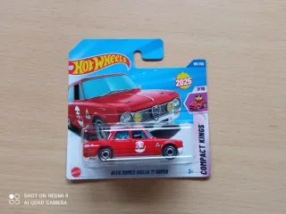 Hot Wheels Alfa Romeo Giulia TI Super