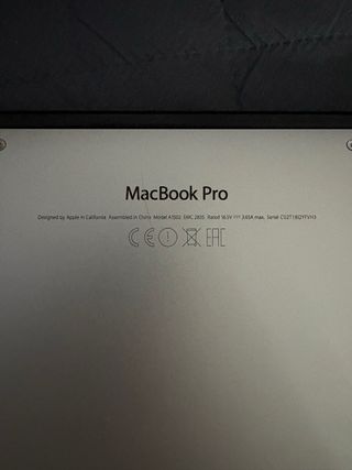 MacBook Pro 13 Plata