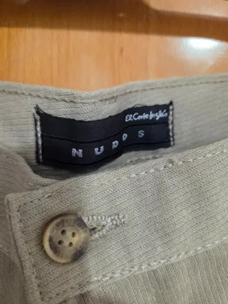 Pantalón chino hombre beige