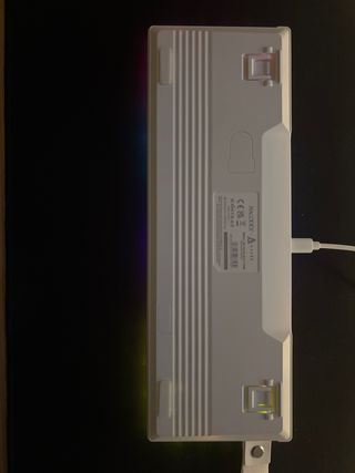 Teclado Mecánico 60% NACODEX NK61 Blanco RGB