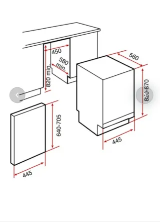 Teka DW7 41 FI Lavavajillas