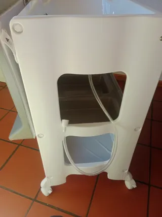 Bañera cambiador para bebé