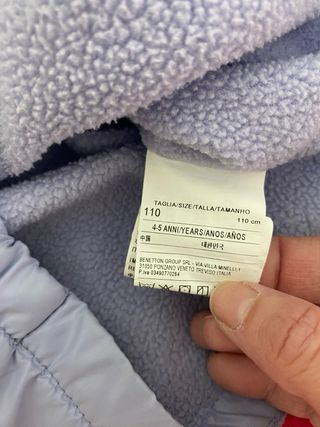 Chaqueta Benetton con capucha