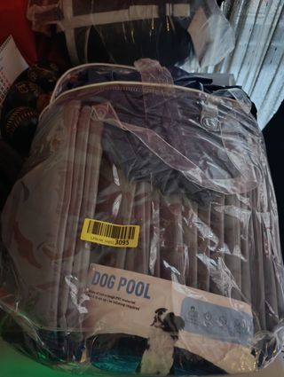 Piscina para perros plegable