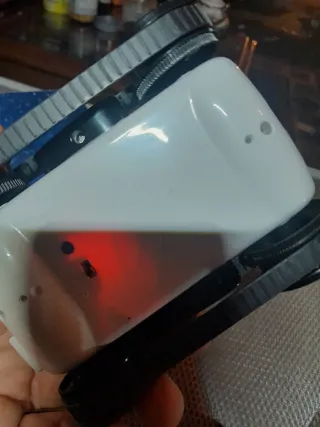 Coche Dron Vividmoment Azul y Blanco