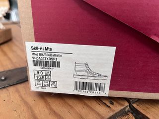 Zapatillas Botas Vans SK8-Hi MTE Negras Originales