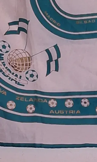 Pañuelo fútbol Mundial 82