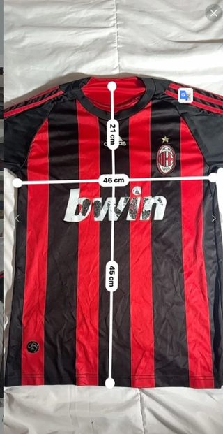Camiseta AC Milan Adidas Talla s