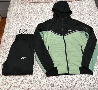 Conjunto Nike Negro y Verde
