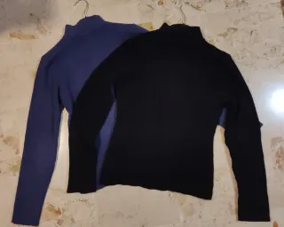 Lotto 2 maglioni cardigan Rebell