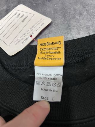 Sudadera Simpsons Homer Astronauta Vintage 90s