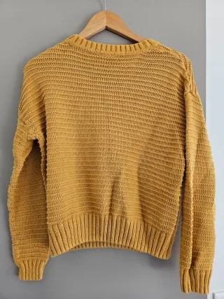 Jersey de punto amarillo