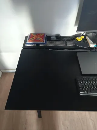 Escritorio Gaming IKEA UTESPELARE Negro
