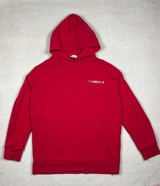 Sudadera Balenciaga Roja Talla L