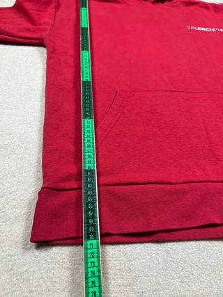 Sudadera Balenciaga Roja Talla L