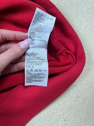 Sudadera Balenciaga Roja Talla L