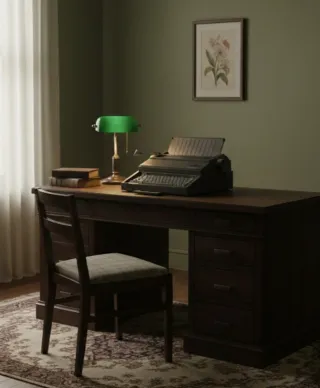 Máquina de escribir Olivety Vintage