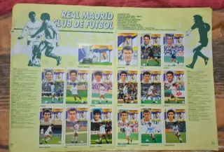 Album COMPLETO liga 90-91 1990-1991