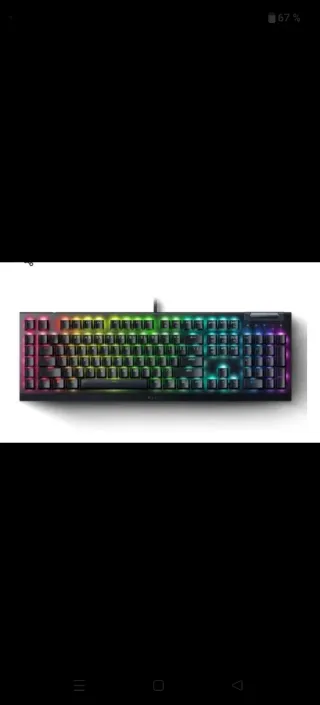Teclado Mecánico Razer Blackwidow V4 X
