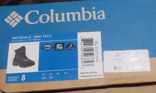 Stivali Columbia Neri e Grigi