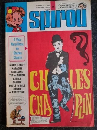 Revista de BD Spirou #13, 1o Ano, 2a Edição