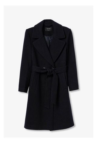 Abrigo paño Tiffosi negro