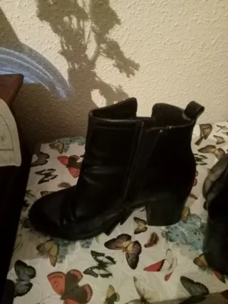 Stivali col tacco neri