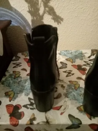 Stivali col tacco neri