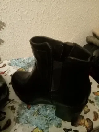 Stivali col tacco neri