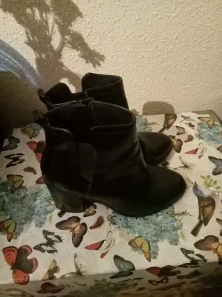 Stivali col tacco neri