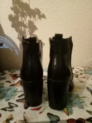 Stivali col tacco neri