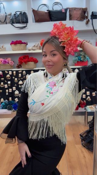 Traje de flamenca negro