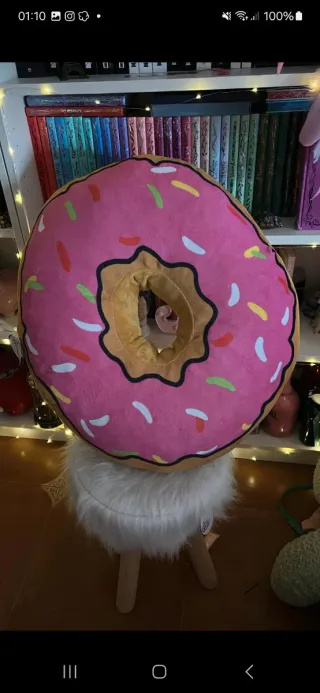 Peluche Donut Gigante 65cm