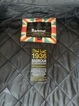 Chaqueta Barbour Internacional Algodón Encerado XX
