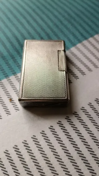 Mechero Dupont Plata