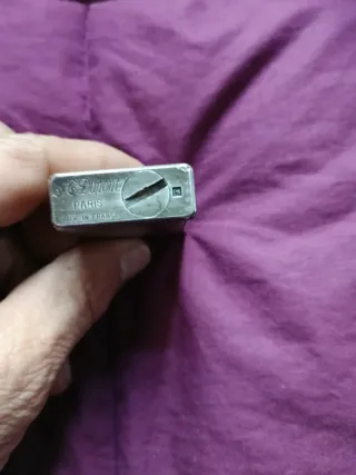 Mechero Dupont Plata