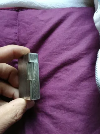 Mechero Dupont Plata