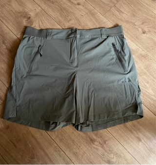 Pantaloncini da escursionismo verde oliva XXL