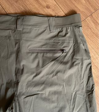 Pantaloncini da escursionismo verde oliva XXL