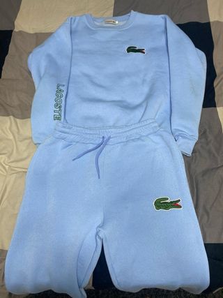 Conjunto chándal Lacoste azul