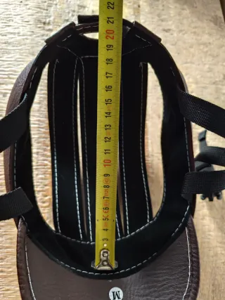 Casco Ebon Eroica a strisce