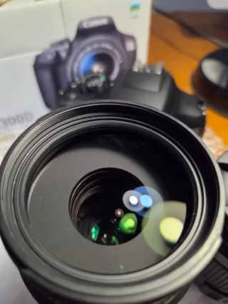 Equipo fotográfico Canon 1300D + 2 objetivos