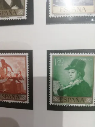Serie sellos Goya España 1958