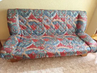 Conjunto comedor madera mesa,6 sillas,sofá,lámpara