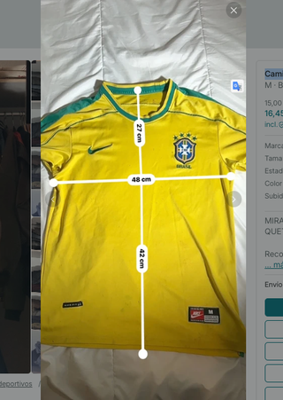 Camiseta Brasil Nike