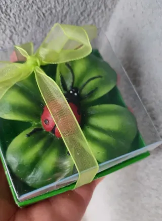 Candela Giglio + Candela quadrifoglio + 2 regali