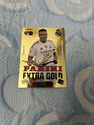 Carta Mbappé Extra Gold