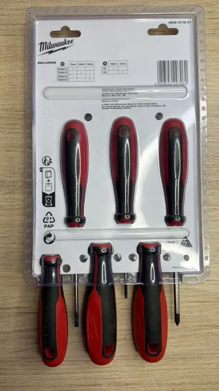 Set 6 Destornilladores Milwaukee Tri-Lobe