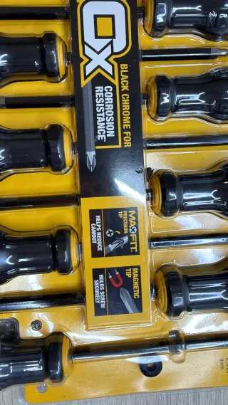 Set 8 Destornilladores DeWalt Black Chrome