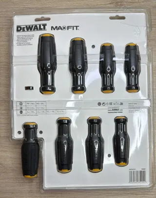 Set 8 Destornilladores DeWalt Black Chrome